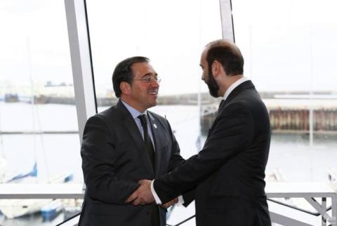  وزير الخارجية ميرزويان يعرض على نظيره الإسباني مواقف أرمينيا لتطبيع العلاقات مع أذربيجان