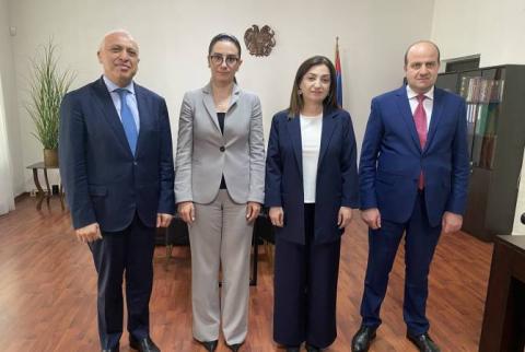 Prosecutor General Anna Vardapetyan visits Consulate General of Armenia in Batumi 