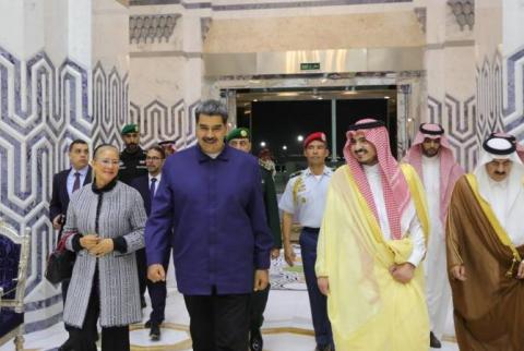 Venezuela’s Maduro arrives in Saudi Arabia on official visit 