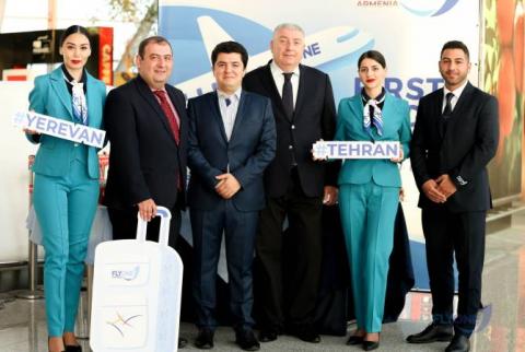 Flyone Armenia-ն տվել է Երևան-Թեհրան-Երևան կանոնավոր թռիչքների մեկնարկը