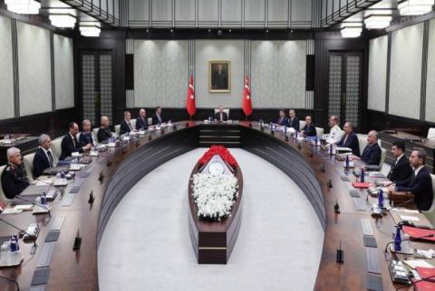 La réunion du Conseil de sécurité de la Turquie a abordé les relations entre l'Arménie et l'Azerbaïdjan