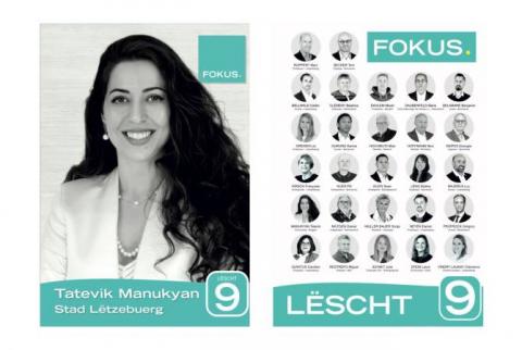 For the first time, an Armenian candidate will take part in the elections of the Luxembourg communal council