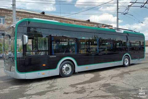 15 новых троллейбусов уже в Ереване