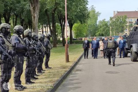 Глава МВД Армении ознакомился с функциями Службы общественной безопасности МВД Литвы