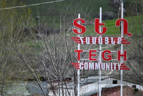 Les positions arméniennes dans le village de Tegh, à Syunik, sont la cible de tirs azéris