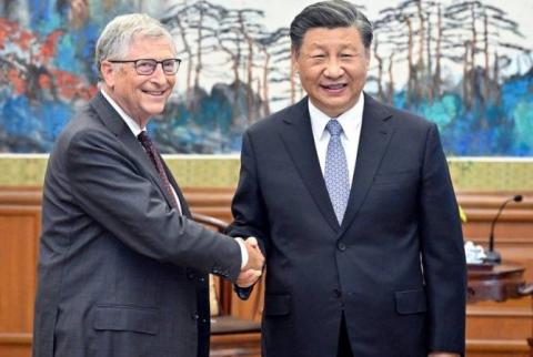 China’s Xi Jinping holds meeting with Bill Gates in Beijing 