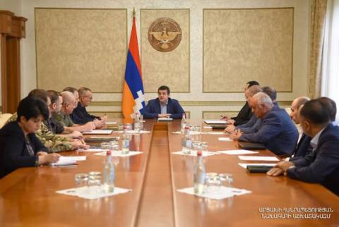 Президент Республики Арцах созвал заседание Совета безопасности