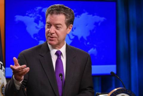 Sam Brownback calls for U.S. congressional Nagorno Karabakh Human Rights Act, section 907 sanctions against Azerbaijan 