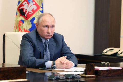 Russian President is working in the Kremlin. Peskov