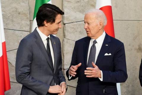 MM. Biden et Trudeau discutent de la situation en Russie