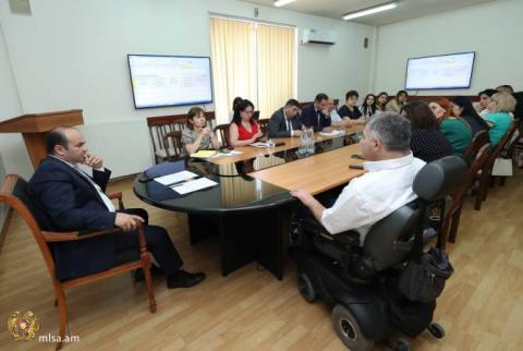 Հաշմանդամություն ունեցող անձանց հարցերով զբաղվող ազգային հանձնաժողովը քննարկել է շենքերի մատչելիության ապահովման հարցը