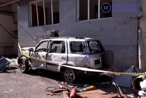 Gas cylinder blast rips through garage in Yerevan’s Arabkir district, 1 injured