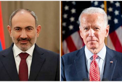 Paşinyan'dan Biden'a: ABD'nin Ermenistan'ın toprak bütünlüğü ve egemenliğini destekleyen tutumunu çok takdir ediyoruz