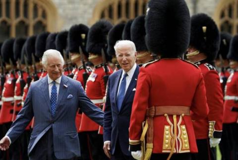 Բայդենը Մեծ Բրիտանիայում հանդիպել է Սունակի, այնուհետև՝ Չարլզ 3-րդի հետ