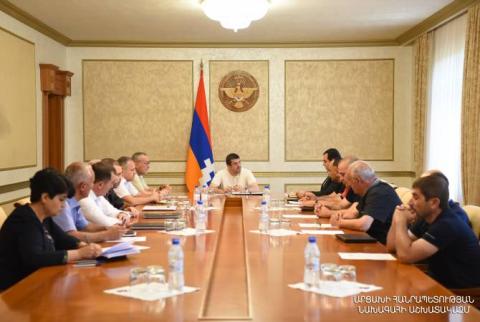 Artsakh’s President convenes Security Council meeting