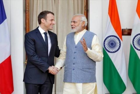 Մակրոնը և Մոդին մտադիր են ամրապնդել Ֆրանսիայի և Հնդկաստանի ռազմավարական գործընկերությունը