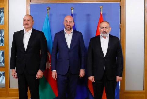La réunion trilatérale Pashinyan-Michel-Aliyev a débuté à Bruxelles