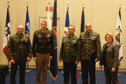 رئيس الأركان العامة للقوات المسلحة الأرمنية الفريق إدوارد أسريان بزيارة عمل للولايات المتحدة الأمريكية 