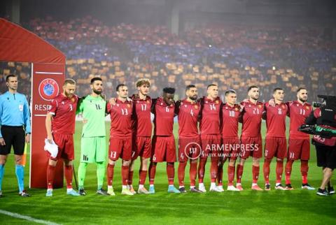 Ermenistan'ın FIFA dünya sıralamasındaki yeri değişmedi