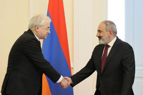 Le Premier ministre Pashinyan a reçu Igor Khovaev