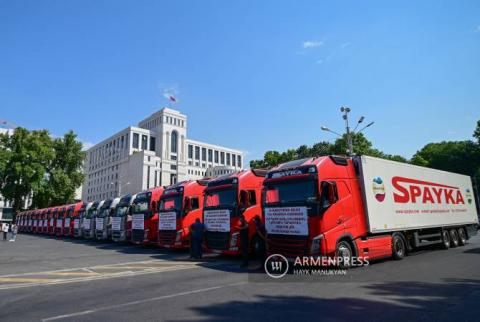 Armenia sending humanitarian aid to Nagorno-Karabakh