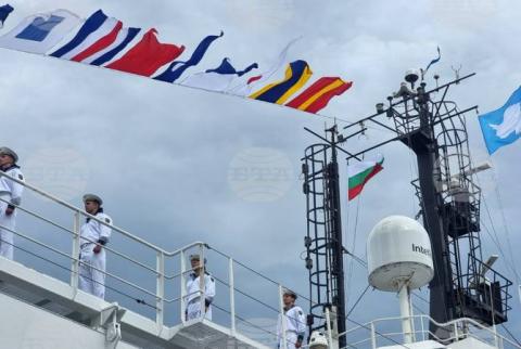 BTA. Special Event Marks Second Anniversary of Inclusion of RSV 421 to Varna Naval Academy Fleet