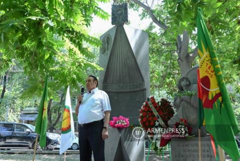 Yerevan'da Yezidi Soykırımı kurbanlarının anısına saygı duruşunda bulunuldu