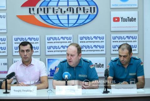 Հանրապետության որոշ հատվածներում սահմանված է հրդեհավտանգության ամենաբարձր՝ 5-րդ աստիճան