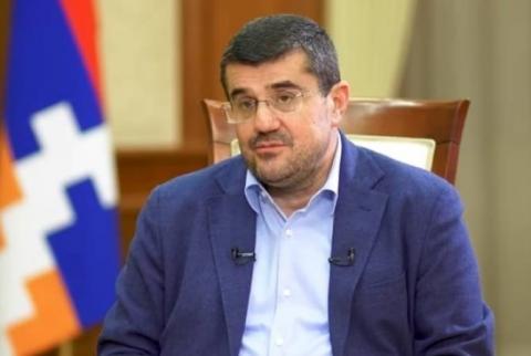 رئيس آرتساخ-ناغورنو كاراباغ يقول أن أذربيجان تريد التخلي عن الإعلان الثلاثي الموقّع بين قادة أرمينيا روسيا وأذربيجان  