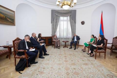 Вице-премьер Григорян и окончившая миссию посол ЕС высоко оценили достижения сотрудничества