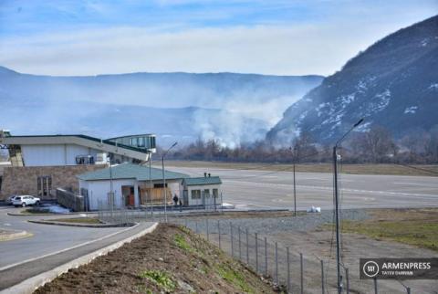 Coups de feu tirés depuis le territoire azerbaïdjanais en direction de l'aéroport de Syunik à Kapan