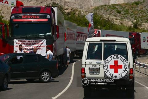 La Cruz Roja trasladó a 11 pacientes de Artsaj a Armenia 