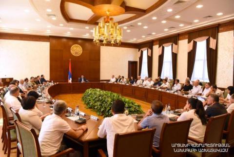 Президент Арцаха созвал расширенное совещание по актуальным вопросам