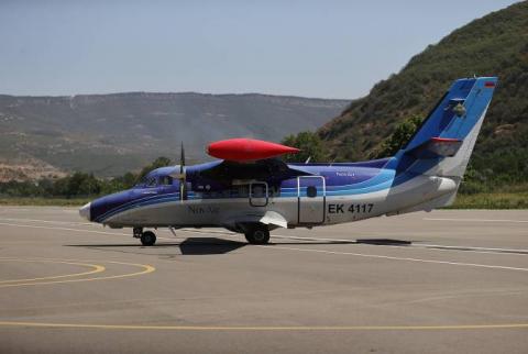 انطلاق الرحلات الجوية بين مدينتي يريفان وكابان الأرمنيتين