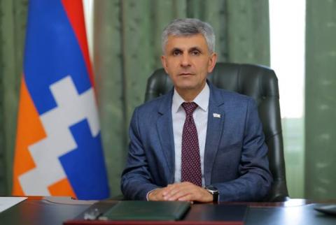 Արցախի ԱԺ նախագահը շնորհավորել է Հայաստանի Անկախության հռչակագրի ընդունման 33-ամյակի առիթով