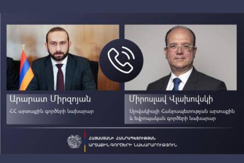 Le ministre slovaque des Affaires étrangères informé de la politique de nettoyage ethnique menée par l'Azerbaïdjan 