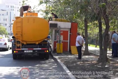 Երևանի Աջափնյակ վարչական շրջանում 3 բենզալցակայանի գործունեություն դադարեցվել է