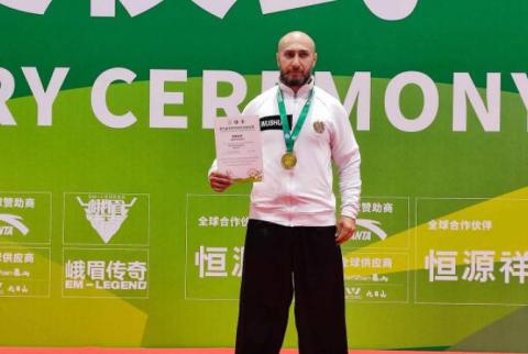 Ermeni sporcular wushu-kung fu dünya şampiyonasında 1 altın, 2 gümüş ve 2 bronz madalya kazandı