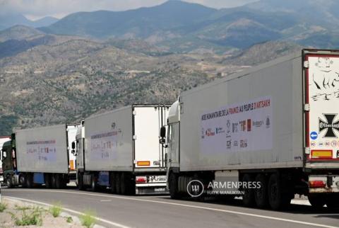 L'aide française destinée au Haut-Karabakh est stockée à Goris et dans les villes voisines  