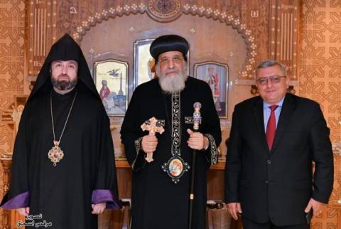 Тавадрос II обещал направить делегацию в Армению на церемонию освящения Святого Миро