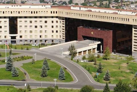 Հայաստանի ՊՆ-ն հերքել է Բաքվի հերթական կեղծ մեղադրանքն ադրբեջանական դիրքերի ուղղությամբ կրակելու մասին