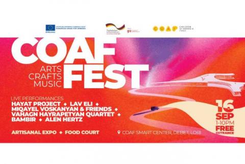 COAF & GIZ HOST ARTS, CRAFTS, AND MUSIC FESTIVAL TO PROMOTE TOURISM IN LORI, ARMENIA