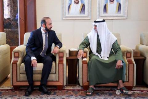 Le ministre des Affaires étrangères a rencontré le ministre de la Tolérance et de la Coexistence des Émirats arabes unis