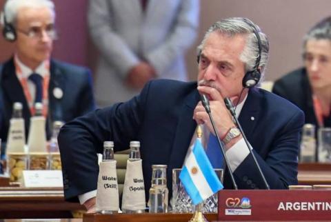 Le président argentin condamne l'Azerbaïdjan pour avoir bloqué le corridor de Latchine