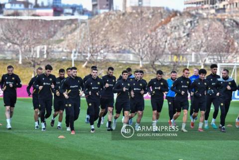 Se conocen las posiciones iniciales del partido Armenia-Croacia