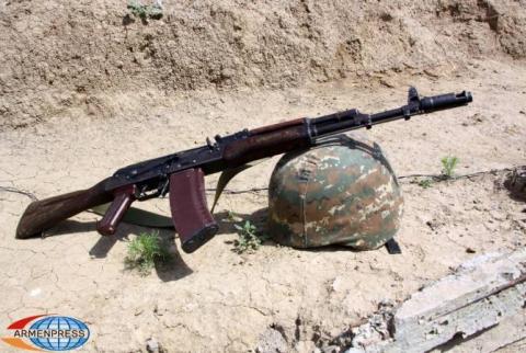 От огнестрельного ранения скончался военнослужащий Вооруженных сил Армении: Министерство обороны РА
