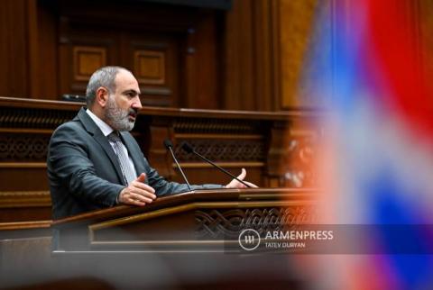 Nikol Pashinyan: No está previsto un corredor a través del territorio de Armenia 