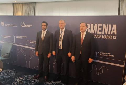 Armenian Economy Minister, CEO of Sharjah FDI Office discuss cooperation and investments 