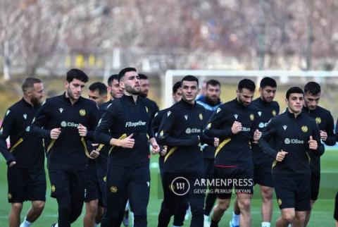 Ermenistan Milli Futbol Takımı, Kuzey Makedonya Milli Takımıyla hazırlık maçı yapacak
