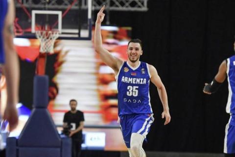 منتخب كرة سلة أرمينيا يحسّن موقعه في جدول تصنيف الاتحاد الدولي لكرة السلة